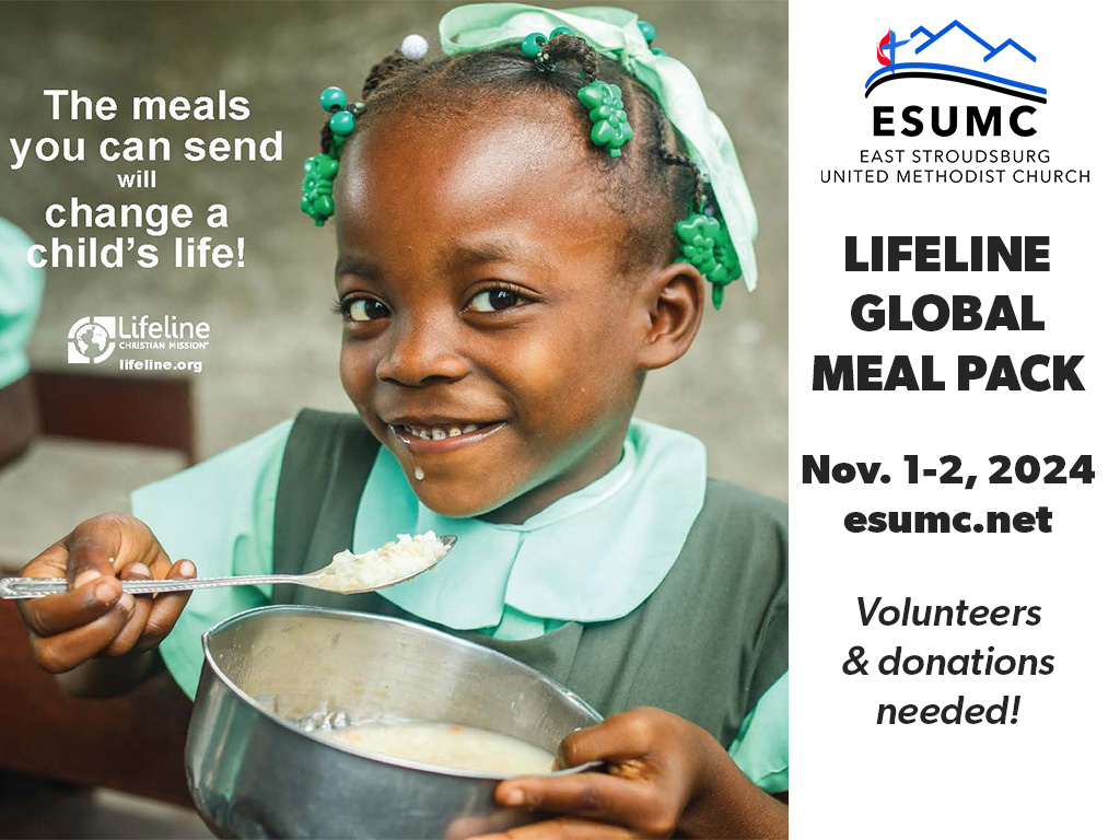 Lifeline Global Meal Pack website graphic